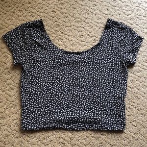 Floral crop top